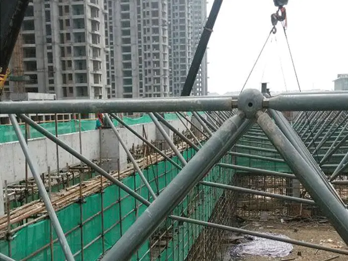 根河网架加工